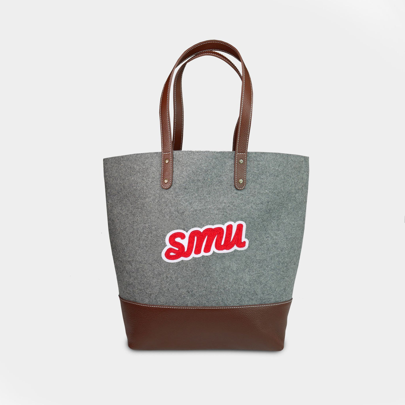 SMU Mustangs Vault "SMU" Tote Bag