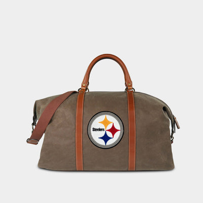 Pittsburgh Steelers Pro Waxed Canvas Weekender