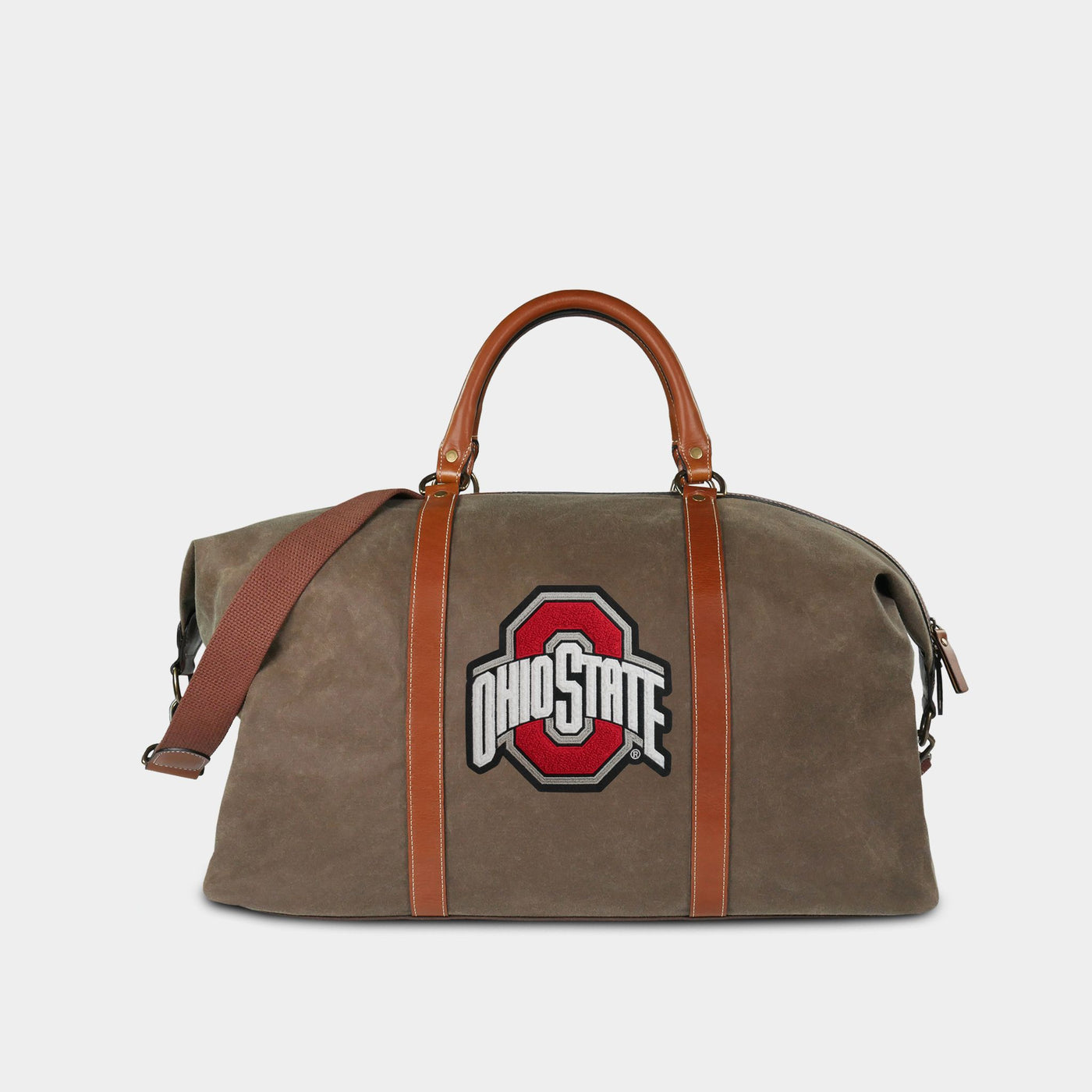 Ohio State Pro Waxed Canvas Weekender