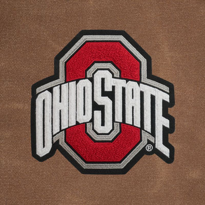 Ohio State Buckeyes Waxed Canvas Field Bag