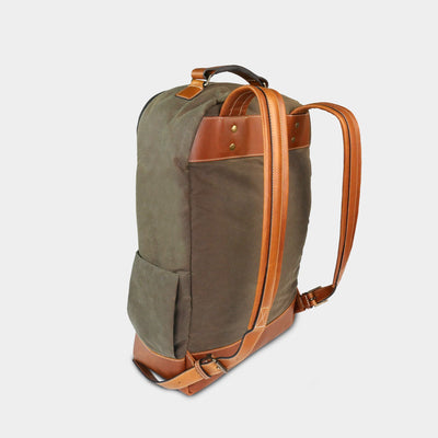 Heritage Gear USA Pro Waxed Canvas Backpack