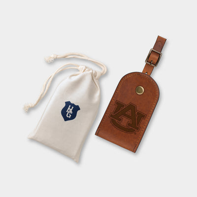 Auburn Tigers "AU" Luggage Tag