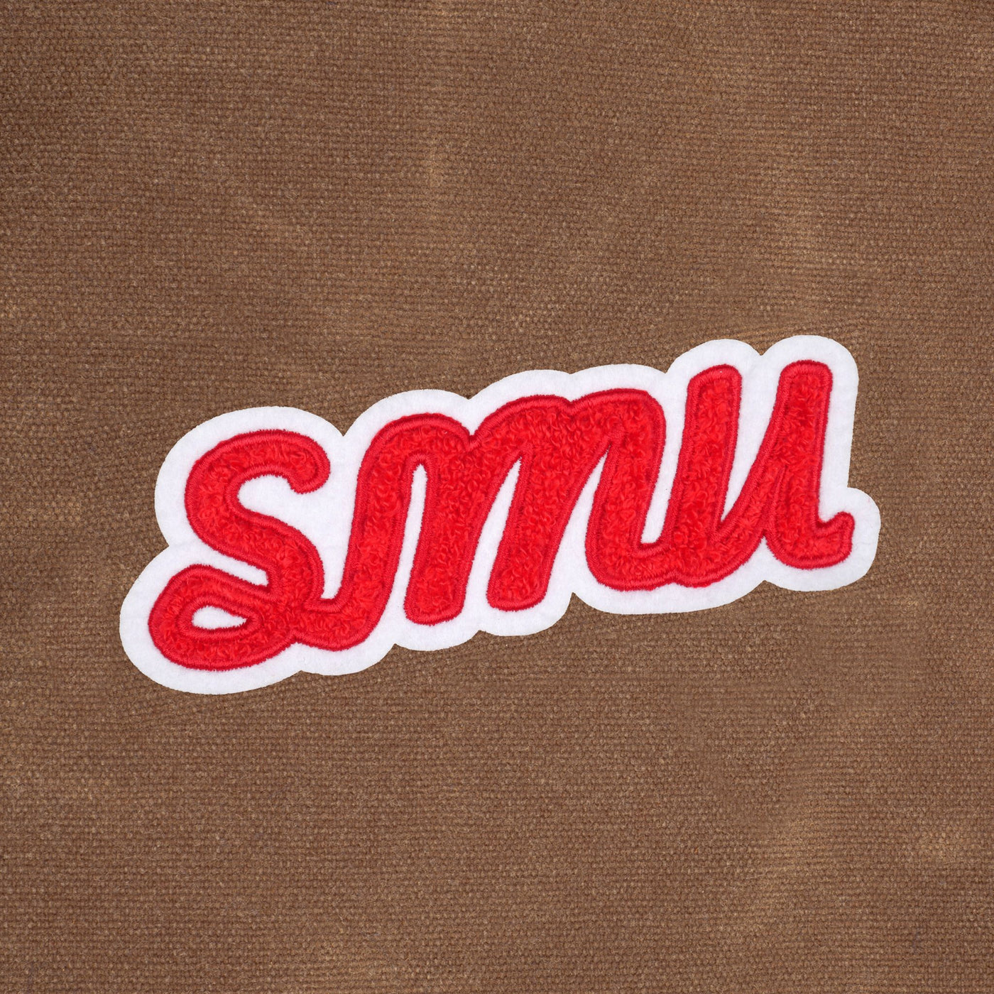 SMU Mustangs Vault "SMU" Waxed Canvas Field Bag