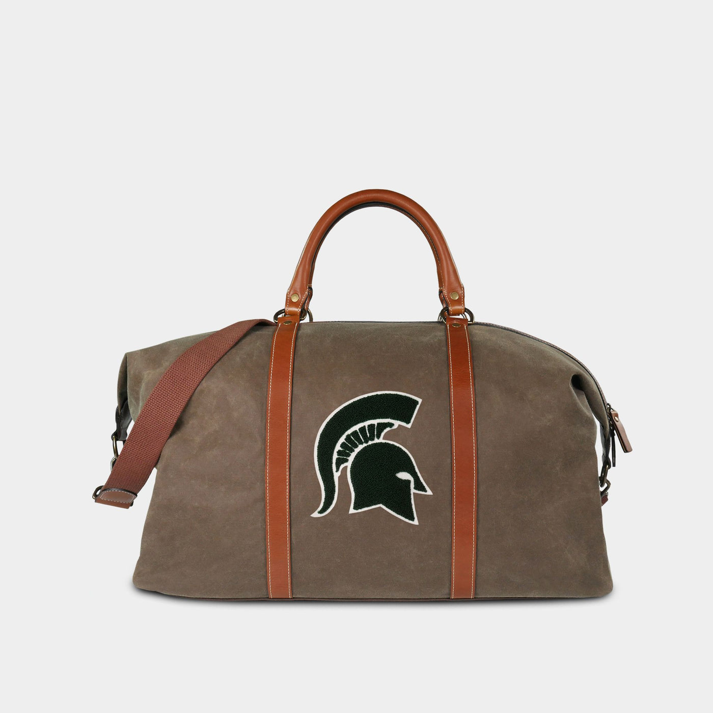 Michigan State Spartans Pro Waxed Canvas Weekender