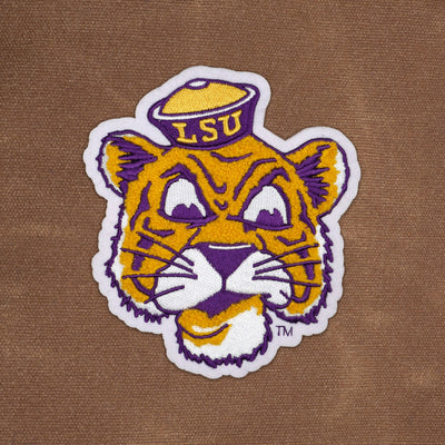 LSU Tigers Vault "Sailor Mike" Waxed Canvas Field Bag