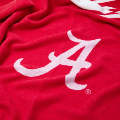 Alabama Crimson Tide Jacquard Wool Throw