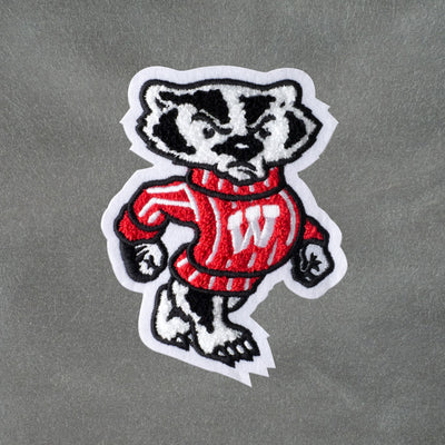 Wisconsin Bagers "Bucky Badger" Pro Waxed Canvas Weekender