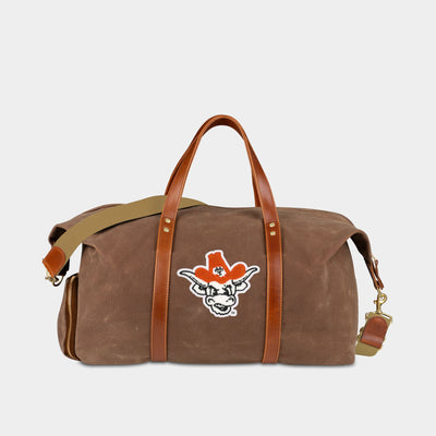 Texas Longhorns Vault "UT Bevo" Waxed Canvas Field Bag