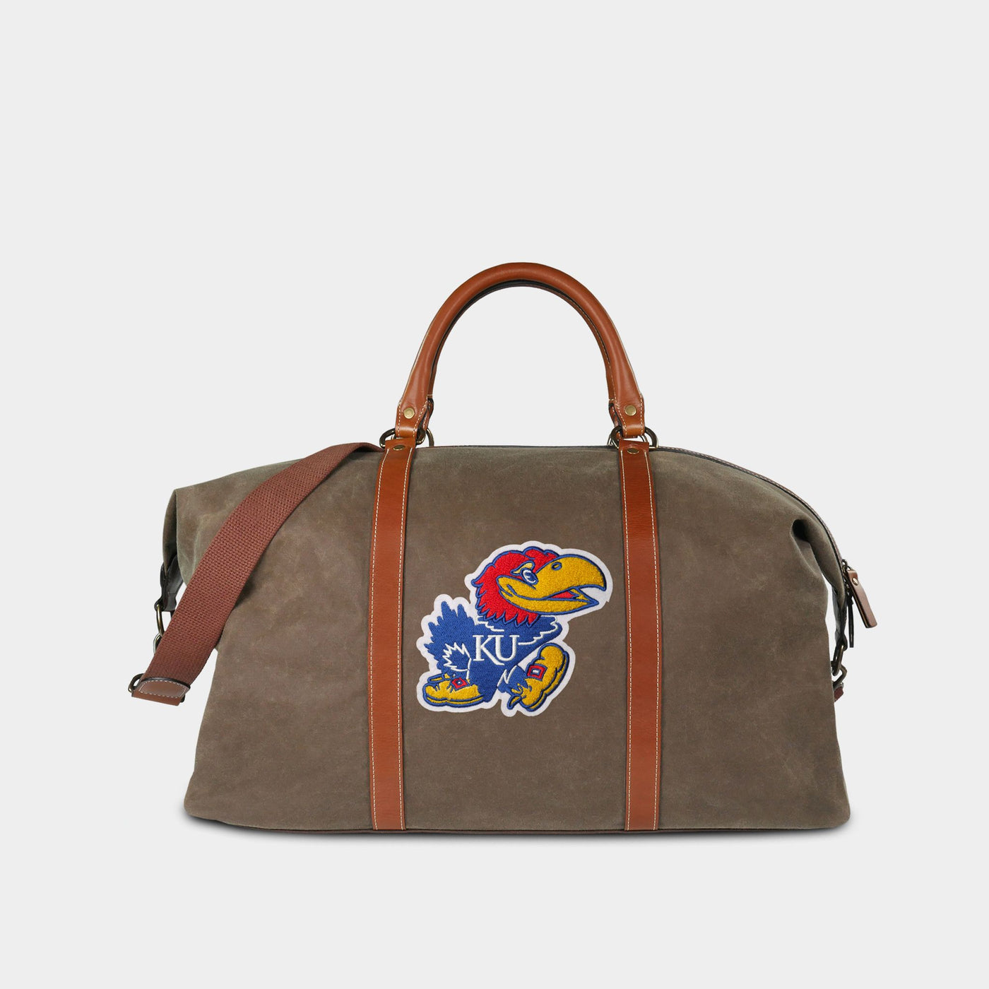 Kansas Jayhawks Pro Waxed Canvas Weekender