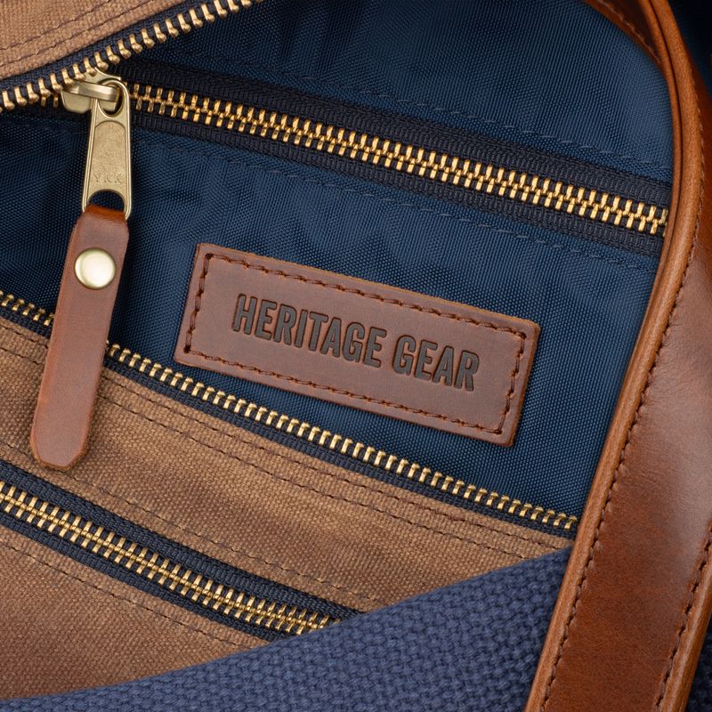 New York Mets Waxed Canvas Field Bag