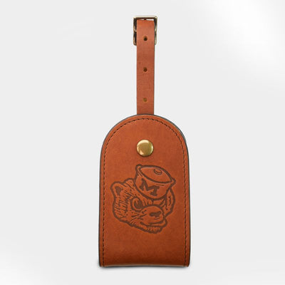 Michigan Wolverines Vintage Luggage Tag