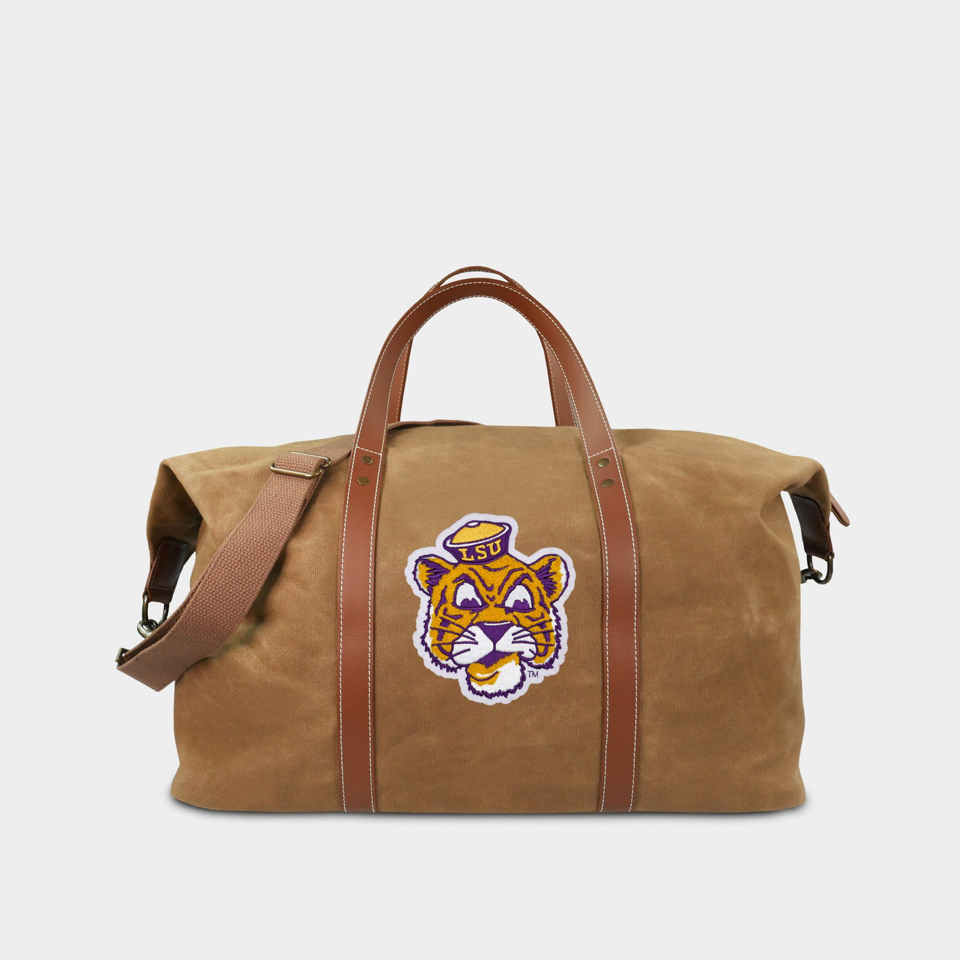 LSU Tigers Vault "Sailor Mike" Waxed Canvas Field Bag