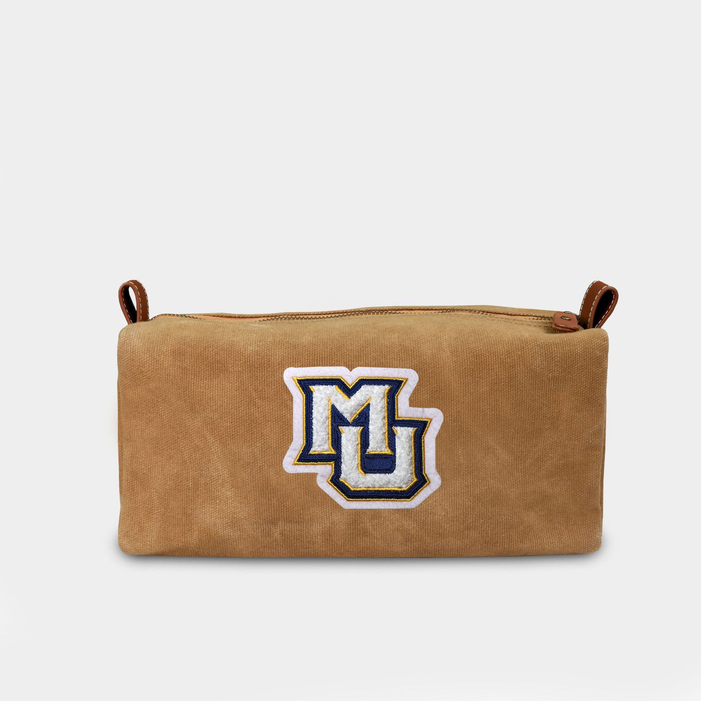 Marquette Golden Eagles Waxed Canvas Dopp Kit