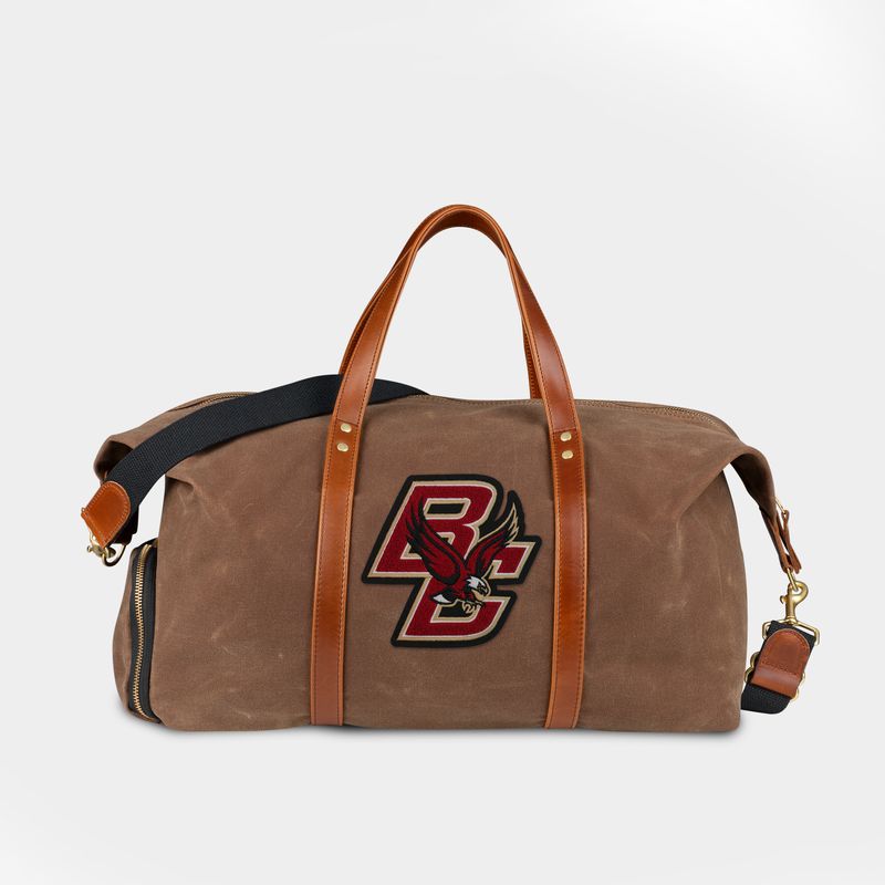 Boston College Eagles Waxed Canvas Field Bag